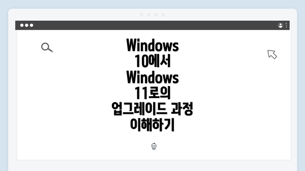 Windows 10에서 Windows 11로의 업그레이드 과정 이해하기
