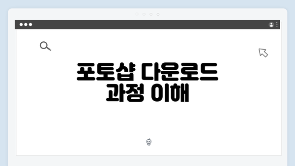 포토샵 다운로드 과정 이해