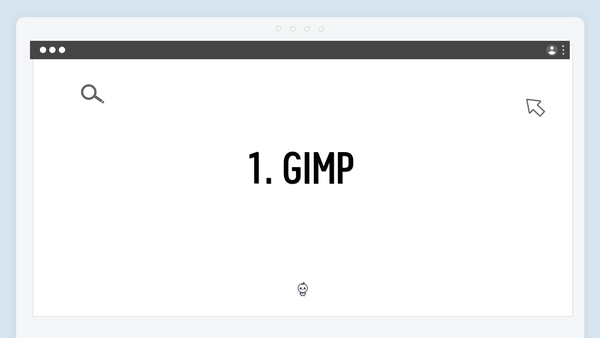 1. GIMP
