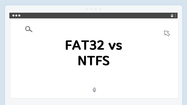 FAT32 vs NTFS