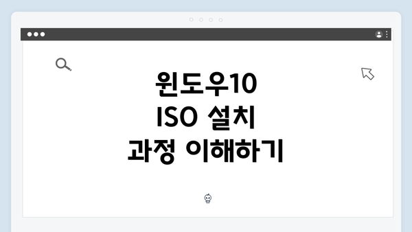 윈도우10 ISO 설치 과정 이해하기