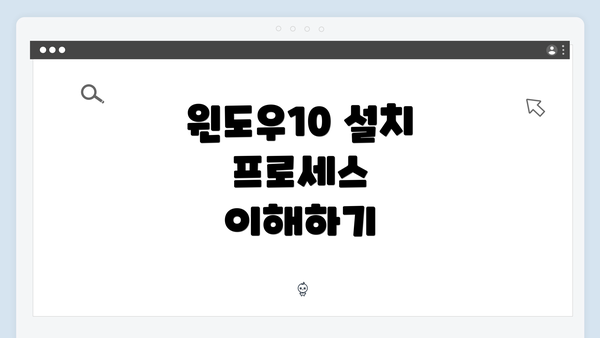 윈도우10 설치 프로세스 이해하기