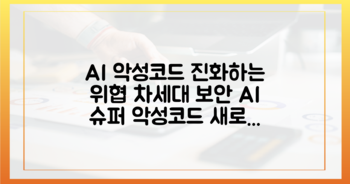 AI 기반 슈퍼 악성코드의 작동 원리