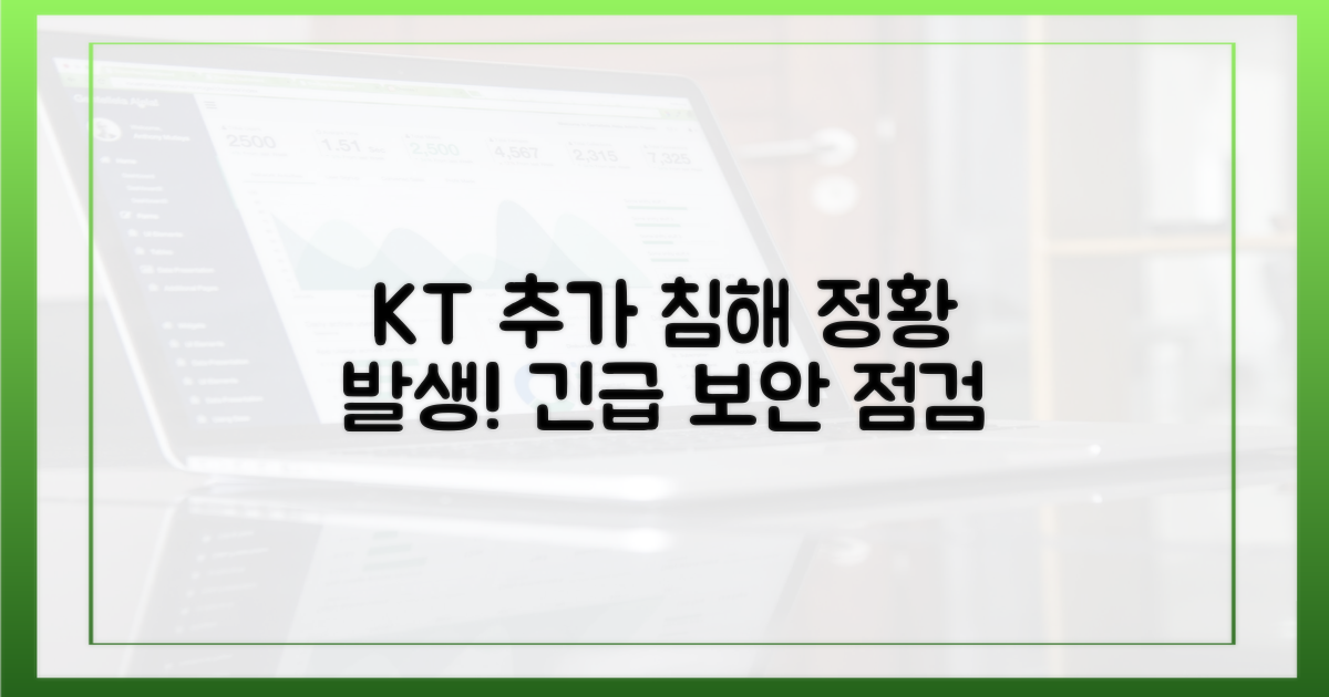 KT 추가 침해 정황 발생