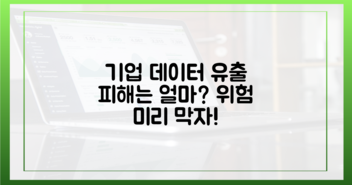 유출, 기업에 어떤 피해 줄까?