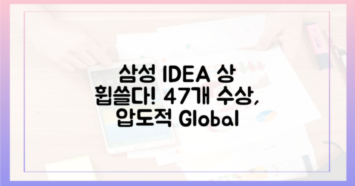 삼성, IDEA 디자인상 47개 석권