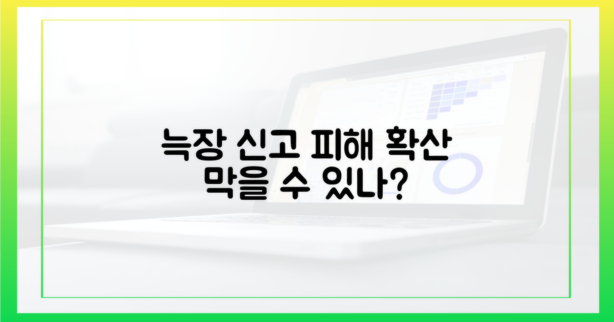 늑장 신고, 피해 확산 가능성은?