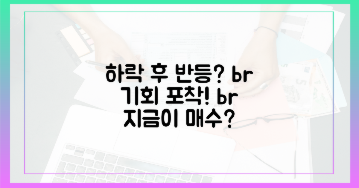 하락 후 반등 가능성은?