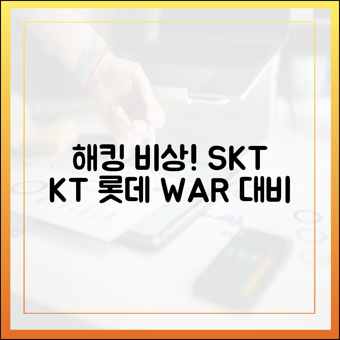 SKT·KT·롯데카드 해킹 비상, 정부 "전쟁" 완벽 대비