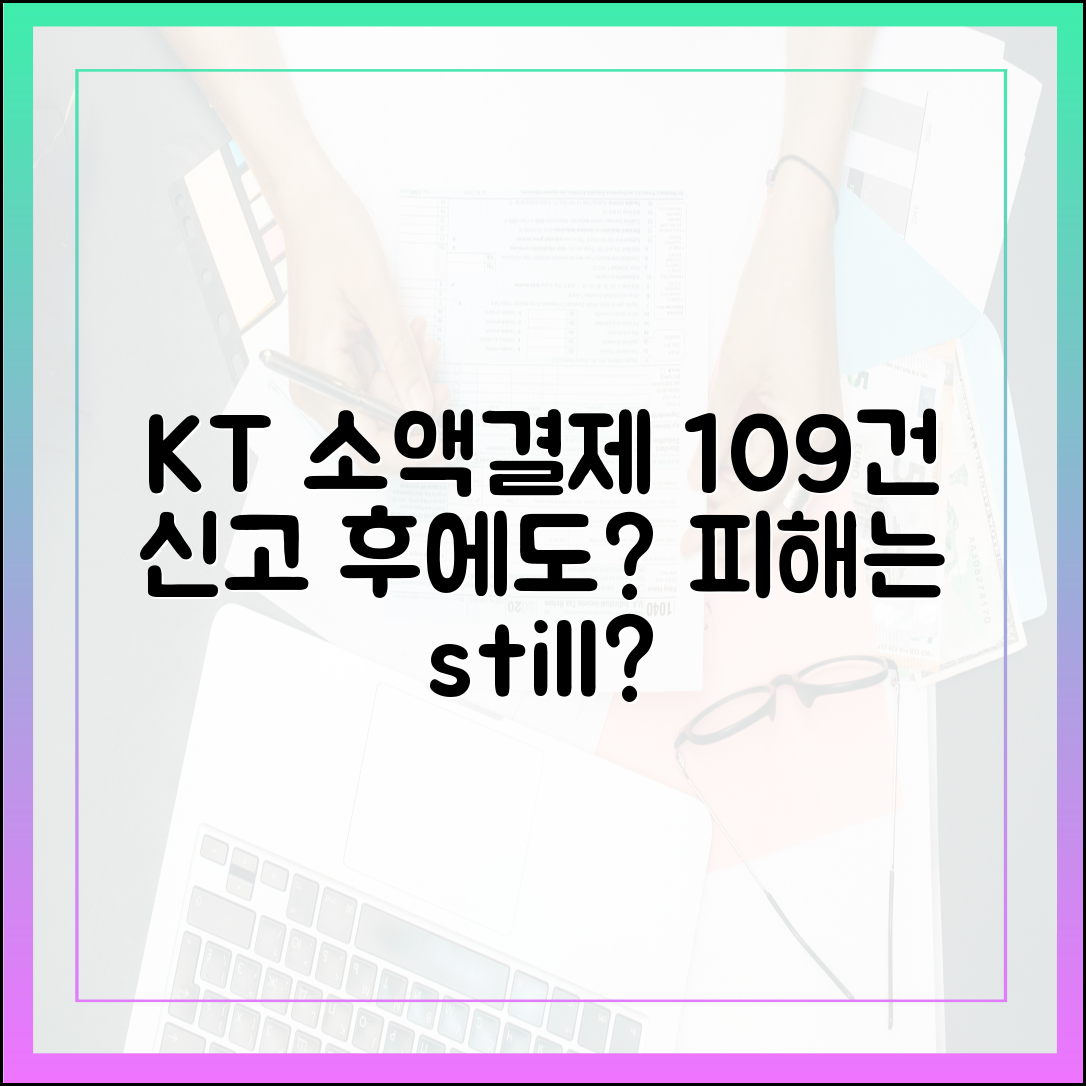 KT 소액결제, 109건 경찰 통보 후에도…피해는?