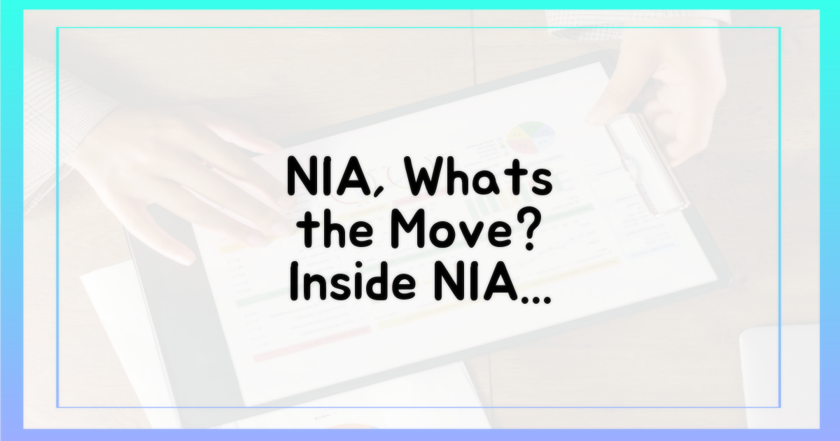 NIA, 어떻게 대응했나?