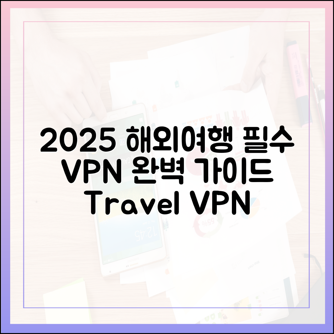 2025 해외여행 VPN 완벽 가이드: 필수품 활용 팁
