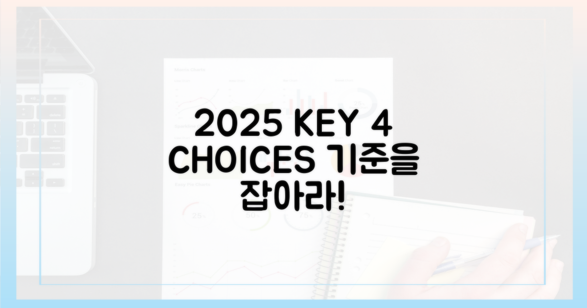 2025년, 4가지 선택 기준