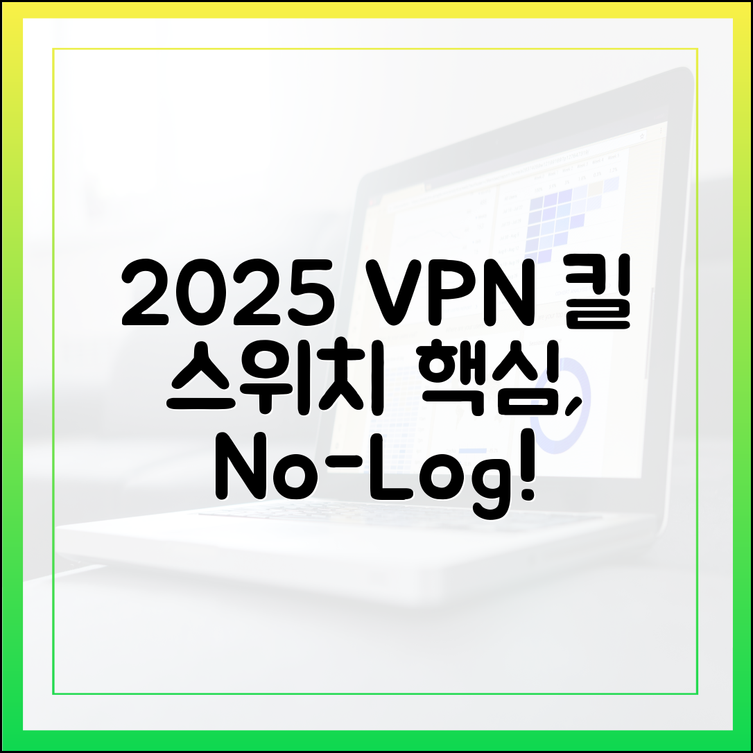 2025년 VPN: 킬 스위치&노로그, 놀라운 핵심!