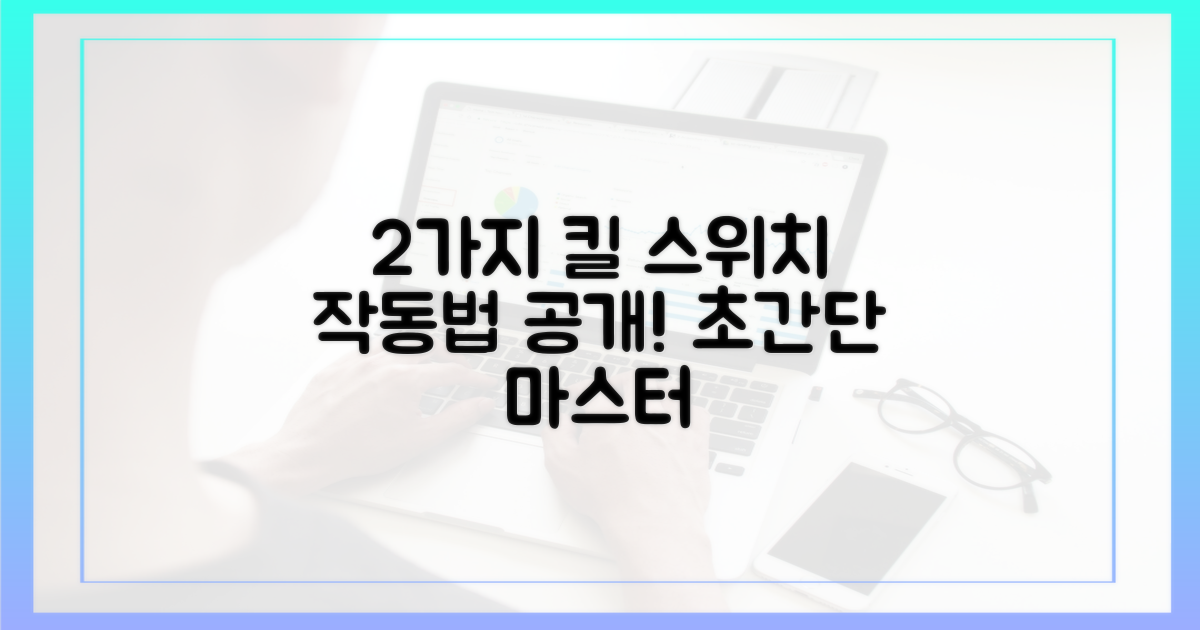 2가지 킬 스위치 작동법