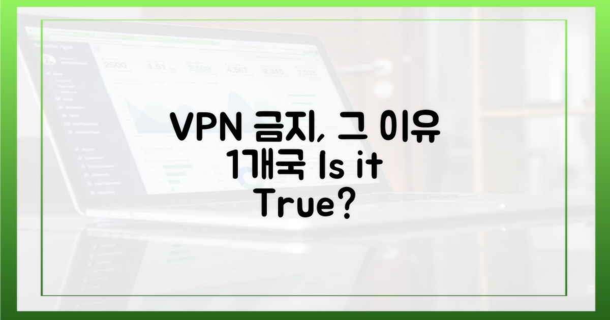 1개국, VPN 금지 사유