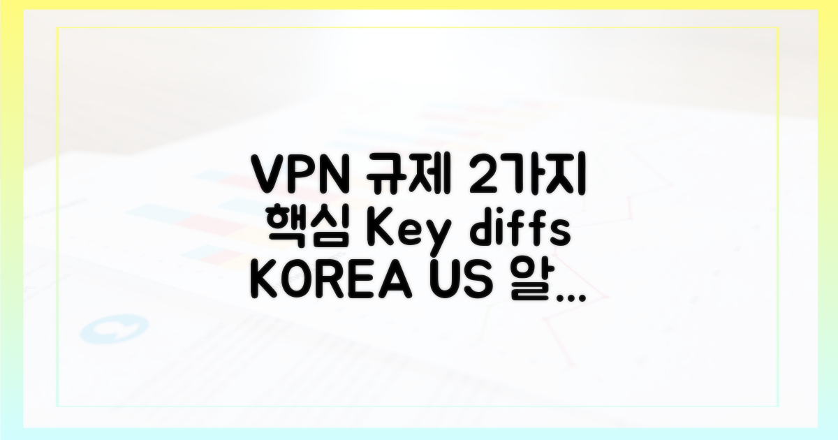 2가지 핵심, VPN 규제 차이