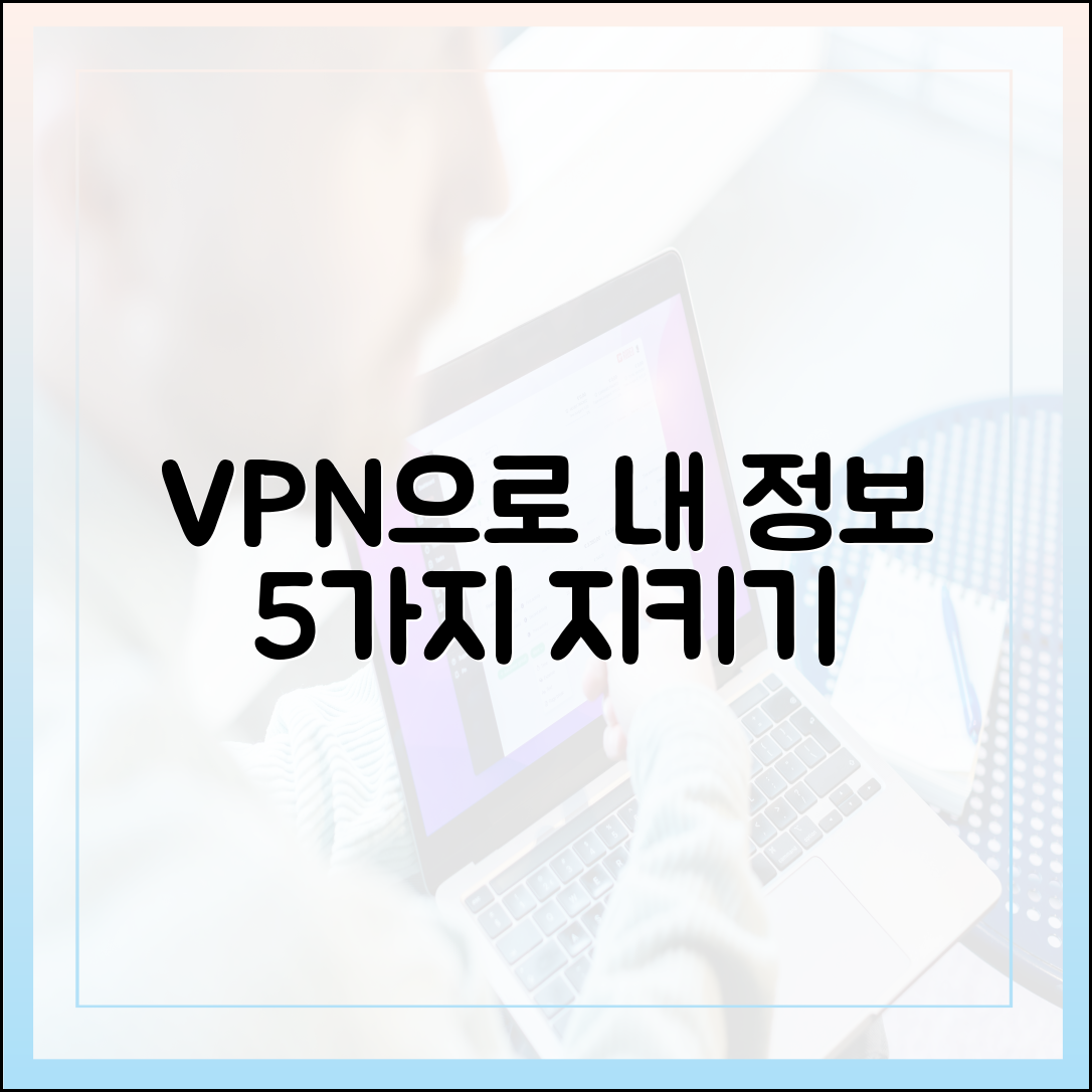 개인정보 유출 시대, VPN으로 5가지 데이터 지키기