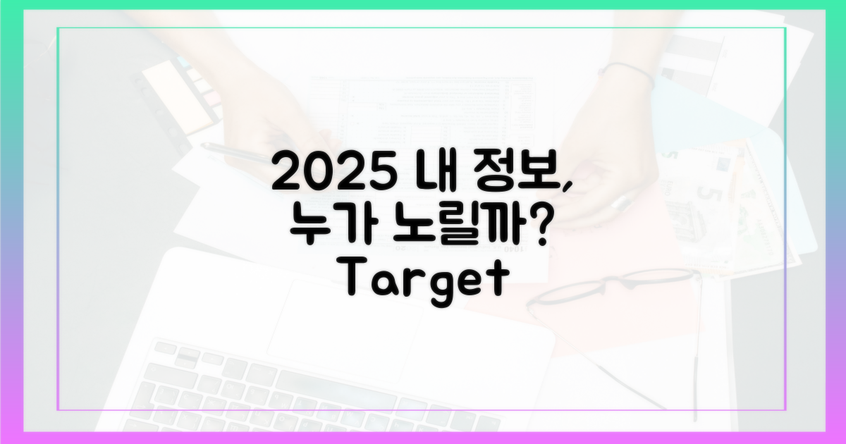 2025년, 누가 내 정보를 노릴까?