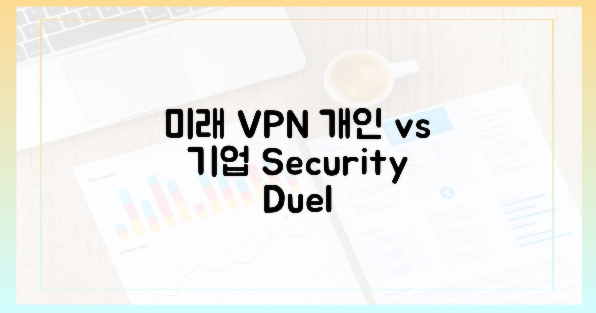 미래 VPN: 개인 vs 기업