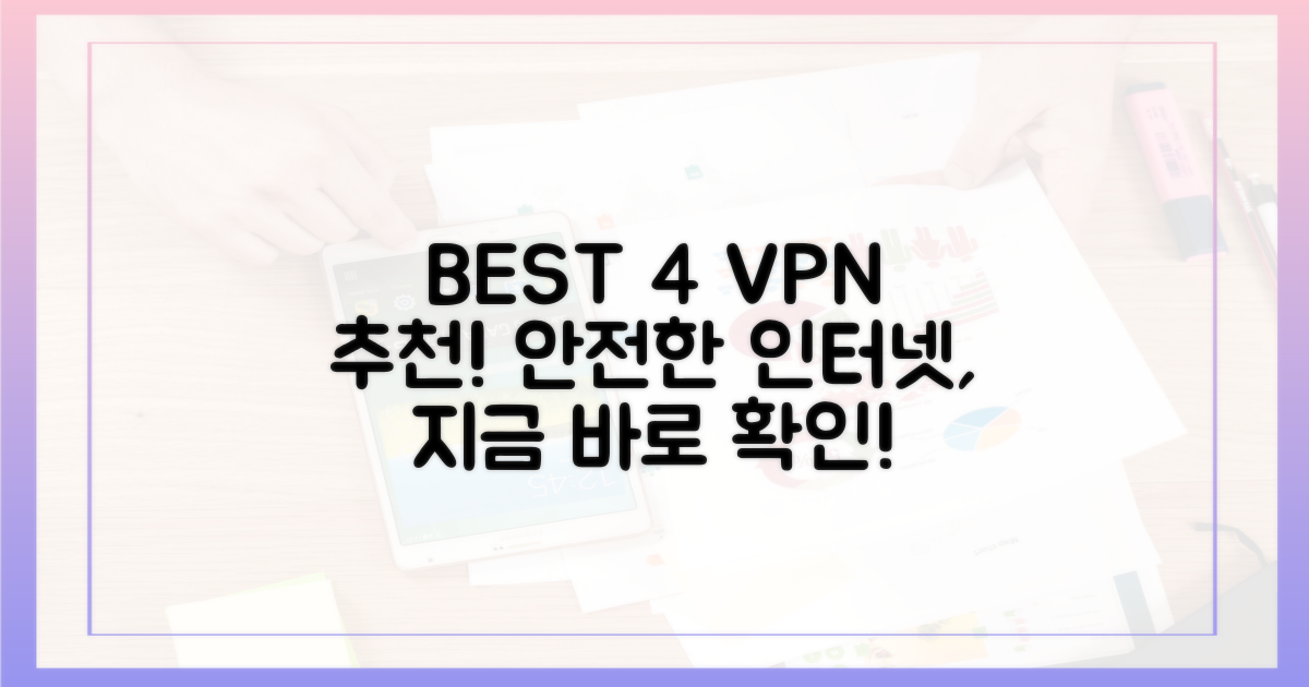 4가지 추천 VPN 서비스