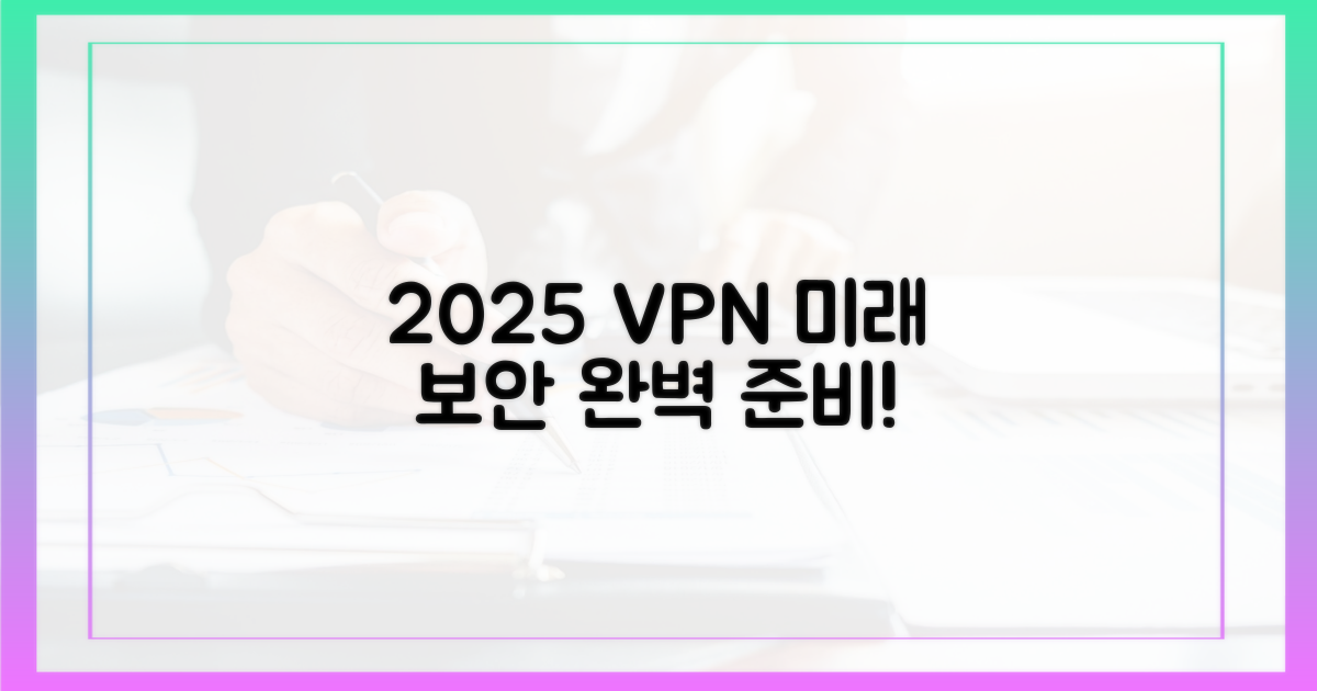 미래형 보안, 2025 VPN이면 충분