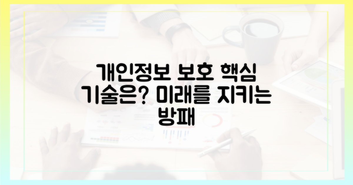 개인정보 보호, 어떤 기술이 중요?