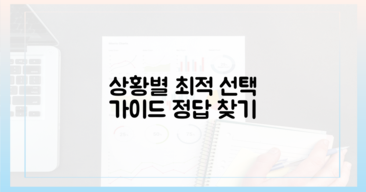 상황별 최적의 선택 가이드