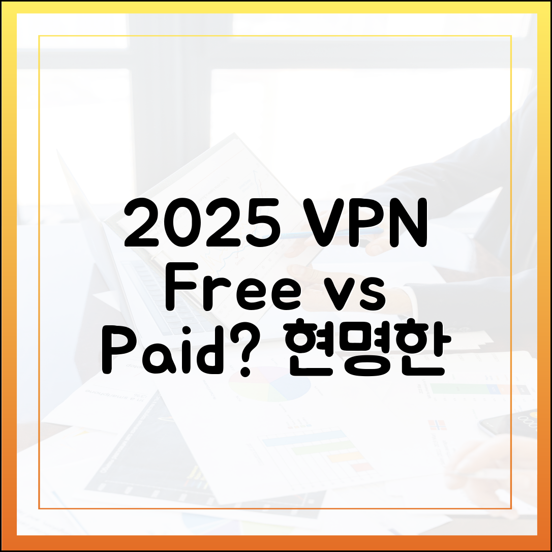 2025년 VPN, 무료 vs 유료? 무엇이 현명한 선택일까?