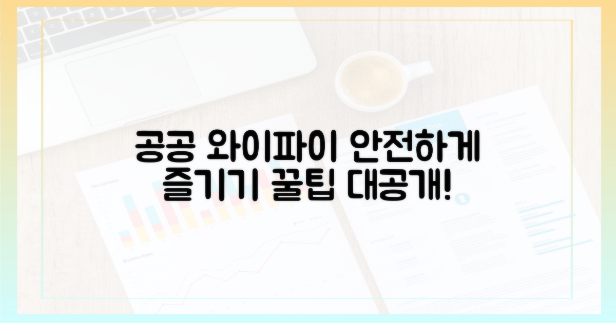 공공 와이파이, 이렇게 쓰세요!