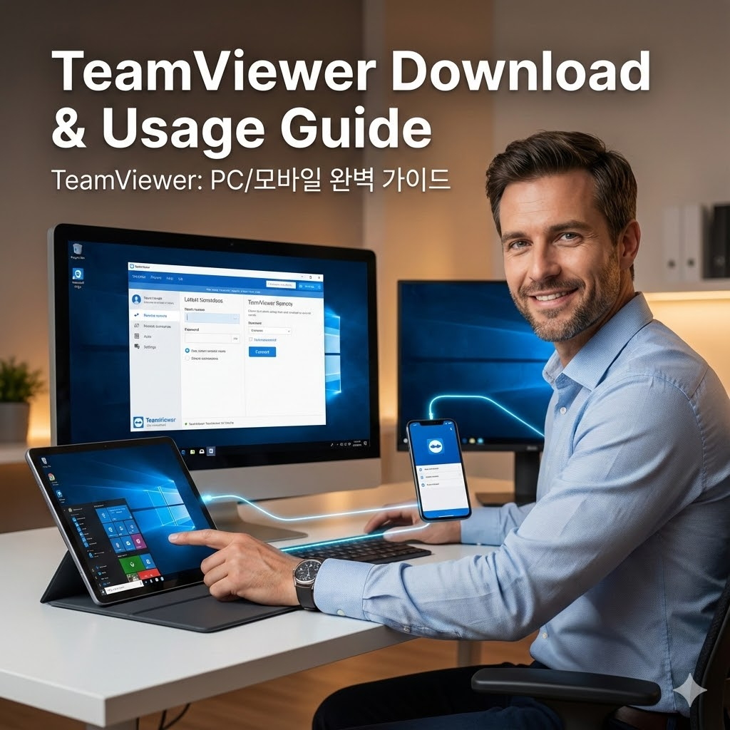 팀뷰어 다운로드
