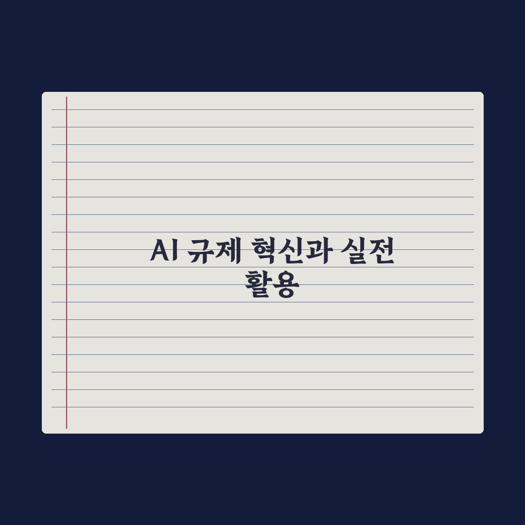 [사이언스게시판] 과기정통부, AI 규제 혁신 핵심정리: 전문가 3선
